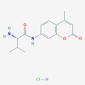 (S)-2-Amino-3-methyl-N-(4-methyl-2-oxo-2H-chromen-7-yl)butanamide hydrochloride