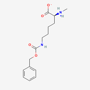 (2S)-2-(methylazaniumyl)-6-(phenylmethoxycarbonylamino)hexanoate