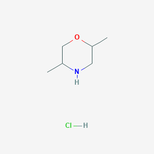 molecular formula C6H14ClNO B7981221 2,5-Dimethylmorpholine hydrochloride 