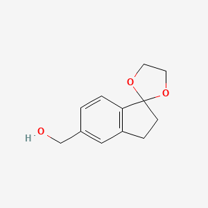 (2',3'-Dihydrospiro[[1,3]dioxolane-2,1'-inden]-5'-yl)methanol