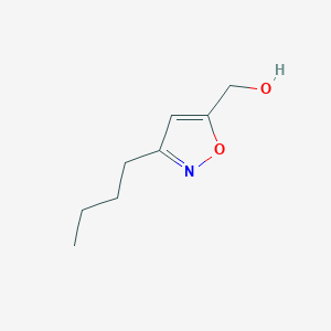 B079814 (3-Butyl-1,2-oxazol-5-yl)methanol CAS No. 14633-18-2