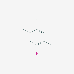 molecular formula C8H8ClF B7981425 1-Chloro-4-fluoro-2,5-dimethylbenzene 