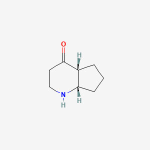 cis-Hexahydro-1H-cyclopenta[b]pyridin-4(4aH)-one