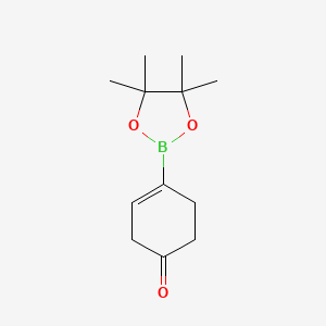 4-(4,4,5,5-Tetramethyl-1,3,2-dioxaborolan-2-yl)cyclohex-3-enone