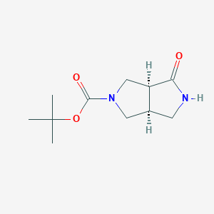 cis-tert-Butyl 4-oxohexahydropyrrolo[3,4-c]pyrrole-2(1H)-carboxylate