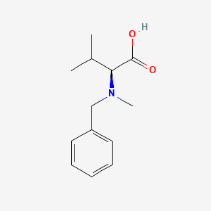 molecular formula C13H19NO2 B7981603 (S)-2-(Benzyl(methyl)amino)-3-methylbutanoic acid 