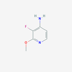molecular formula C6H7FN2O B7981705 3-Fluoro-2-methoxypyridin-4-amine 