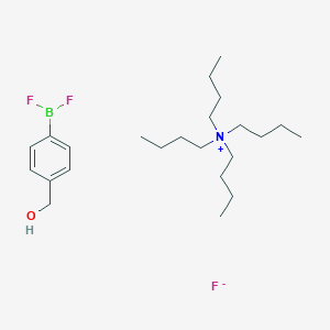 molecular formula C23H43BF3NO B7981951 (4-Difluoroboranylphenyl)methanol;tetrabutylazanium;fluoride 