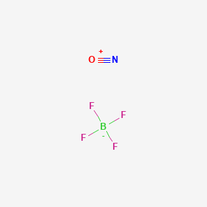 molecular formula NOBF4<br>BF4NO B079821 四氟硼酸亚硝酰正离子 CAS No. 14635-75-7