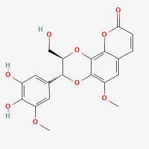 molecular formula C20H18O9 B7982125 CID 91885267 