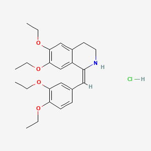molecular formula C24H32ClNO4 B7982205 Drotaverine hydrochloride-Bio-X 