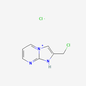 molecular formula C7H7Cl2N3 B7982579 CID 12022708 