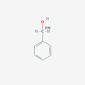 B079828 Benzyl alcohol, [7-14C] CAS No. 13057-53-9