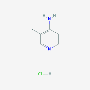 molecular formula C6H9ClN2 B7983007 3-Methylpyridin-4-amine;hydrochloride 