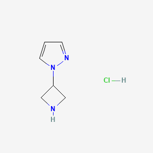 1-(Azetidin-3-yl)-1H-pyrazole hydrochloride