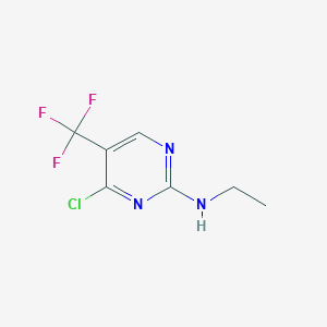 4-Chloro-N-ethyl-5-(trifluoromethyl)pyrimidin-2-amine