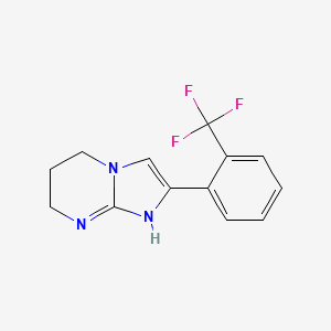 molecular formula C13H12F3N3 B7983445 CID 86346339 