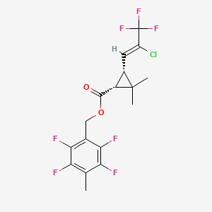 molecular formula C17H14ClF7O2 B7983475 (Z)-(1R)-cis-tefluthrin CAS No. 391634-71-2