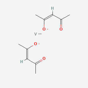 molecular formula C10H14O4V B7983485 (Z)-4-oxopent-2-en-2-olate;vanadium(2+) 