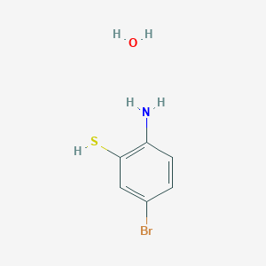 2-Amino-5-bromobenzene-1-thiol hydrate