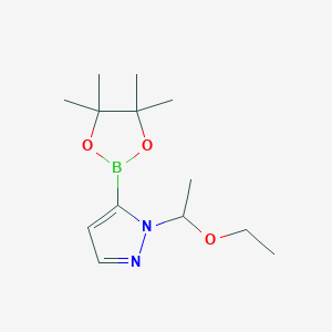 1-(1-ethoxyethyl)-5-(4,4,5,5-tetramethyl-1,3,2-dioxaborolan-2-yl)-1H-pyrazole