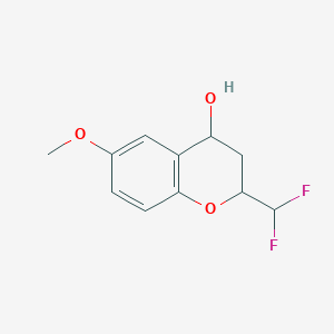 2-(Difluoromethyl)-6-methoxy-4-chromanol