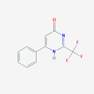 molecular formula C11H7F3N2O B7983847 CID 57368521 