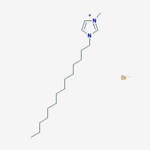 molecular formula C18H35BrN2 B7983897 1-Tetradecyl-3-Methylimidazolium Bromide 