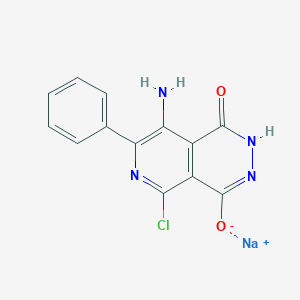 molecular formula C13H8ClN4NaO2 B7983942 L 012 (sodium salt) 