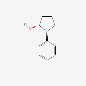 molecular formula C12H16O B7983982 trans-2-(p-tolyl)Cyclopentanol 