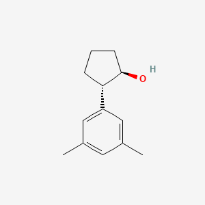 (1R,2S)-2-(3,5-Dimethylphenyl)cyclopentan-1-OL