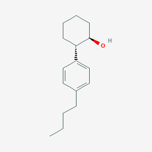 molecular formula C16H24O B7984071 trans-2-(4-Butylphenyl)cyclohexanol 