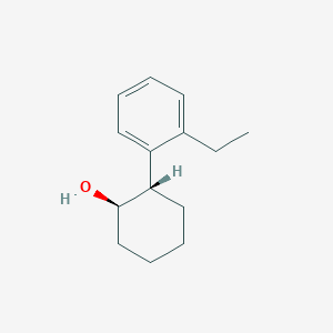 (1R,2S)-2-(2-ethylphenyl)cyclohexan-1-ol