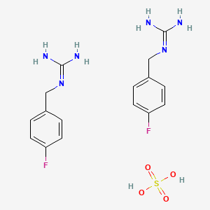 N-(4-Fluoro-benzyl)-guanidine hemisulfate