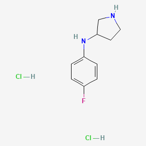 N-(4-Fluorophenyl)pyrrolidin-3-amine dihydrochloride