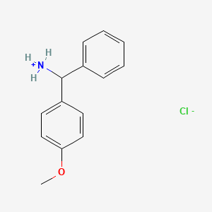 c-(4-Methoxy-phenyl)-c-phenyl-methylamine hcl salt