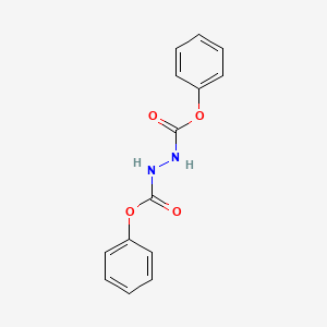 molecular formula C14H12N2O4 B7984229 1,2-双苯氧羰基肼 