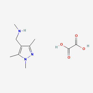 Methyl-(1,3,5-trimethyl-1H-pyrazol-4-ylmethyl)-amine oxalate salt
