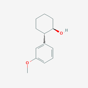 (1R,2S)-2-(3-methoxyphenyl)cyclohexan-1-ol
