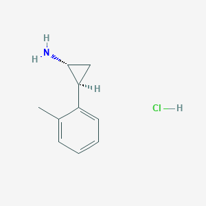(1R,2S)-2-(o-Tolyl)cyclopropan-1-amine hydrochloride