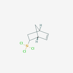 molecular formula C7H9Cl3Si B7984438 5-(Bicycloheptenyl)trichlorosilane 