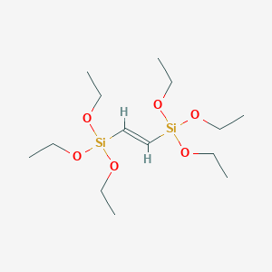 molecular formula C14H32O6Si2 B7984447 1,2-双(三乙氧基甲硅烷基)乙烯 