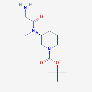 (R)-3-[(2-Amino-acetyl)-methyl-amino]-piperidine-1-carboxylic acid tert-butyl ester