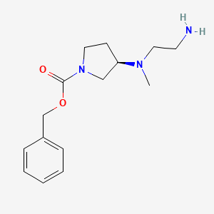 (R)-3-[(2-Amino-ethyl)-methyl-amino]-pyrrolidine-1-carboxylic acid benzyl ester