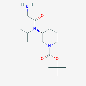 (R)-3-[(2-Amino-acetyl)-isopropyl-amino]-piperidine-1-carboxylic acid tert-butyl ester