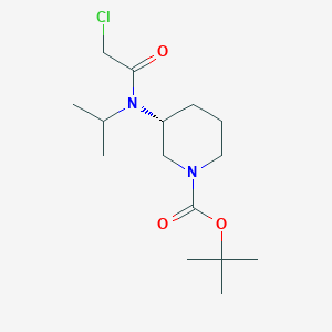 (R)-3-[(2-Chloro-acetyl)-isopropyl-amino]-piperidine-1-carboxylic acid tert-butyl ester