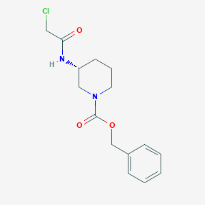 (R)-3-(2-Chloro-acetylamino)-piperidine-1-carboxylic acid benzyl ester