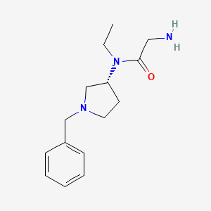 2-Amino-N-((R)-1-benzyl-pyrrolidin-3-yl)-N-ethyl-acetamide