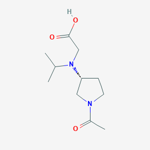 [((R)-1-Acetyl-pyrrolidin-3-yl)-isopropyl-amino]-acetic acid