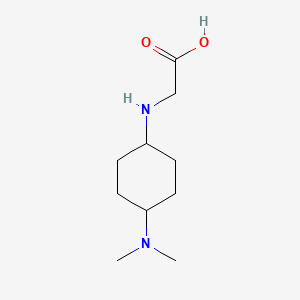 molecular formula C10H20N2O2 B7984880 (4-Dimethylamino-cyclohexylamino)-acetic acid 
